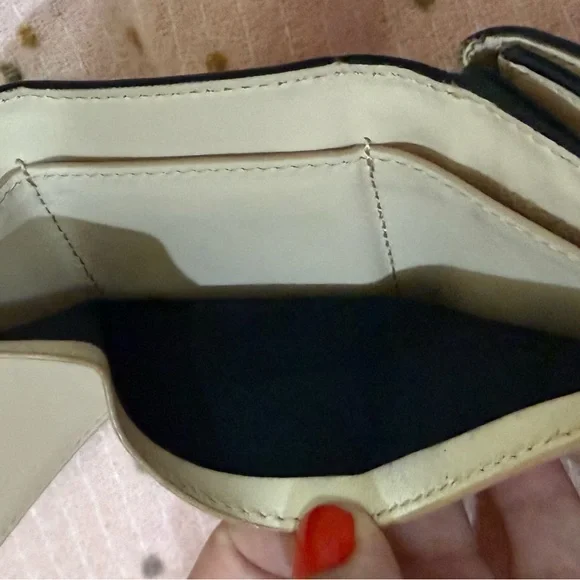 FENDI MICRO TRIFOLD Leather Micro Wallet AUTHENTIC - Picture 6 of 10